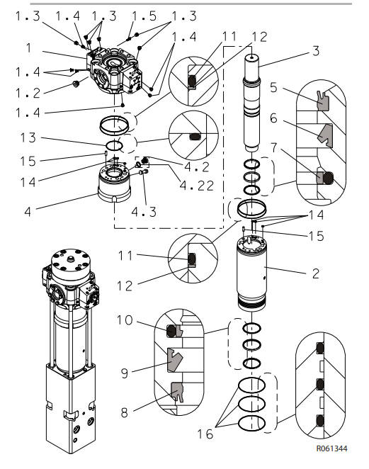 Parallel pin